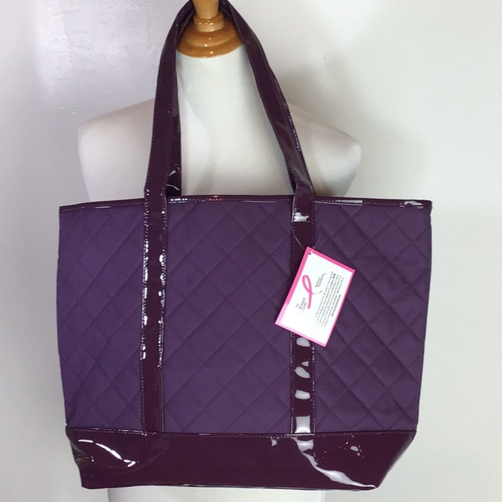 Estée Lauder | Large NWT Eggplant 🍆 Purple Tote